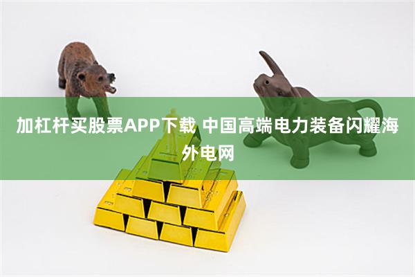 加杠杆买股票APP下载 中国高端电力装备闪耀海外电网